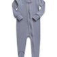 Vaenait Baby Toddler Boys Girls Solid Footie Pajama Cozy Modal Grey 3-6M