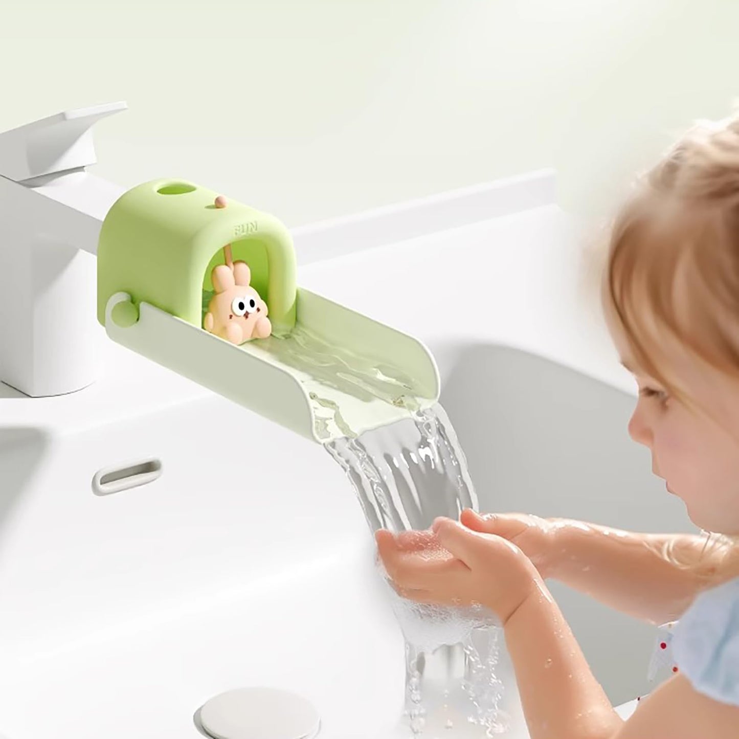 Olewell Faucet Extender Temperature Sensitive For Toddlers Silicone Sink Extender For Toddlers Faucet Extender For Babies Kids C