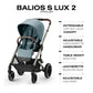 Cybex Balios S Lux Toddler And Baby Stroller With Reversible Seat, Unique One-Pull Harness, And Multiple Recline - Travel System
