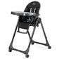 Peg Perego Prima Pappa Zero 3 - High Chair - for Children Newborn to 3 Years of Age - Made in Italy - True Black (Black)