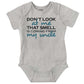Brisco Brands That Smell Is Coming From My Uncle Baby Romper Boys Or Girls