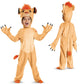 Disguise Disney Junior Kion Lion Guard Deluxe Toddler Boys' Costume, L (4-6)