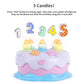 OKREVIEW First Birthday Cake Toy - Singing Music Cake Toys with Counting and Blow Candles Toys for 18 Months+ Old Boys Girls Bir