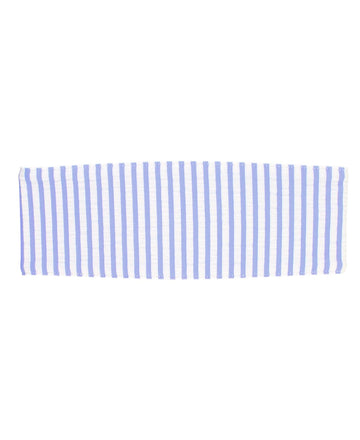Rufflebutts Baby/Toddler Girls Periwinkle Blue Seersucker Swimwear Headband - 0-24M