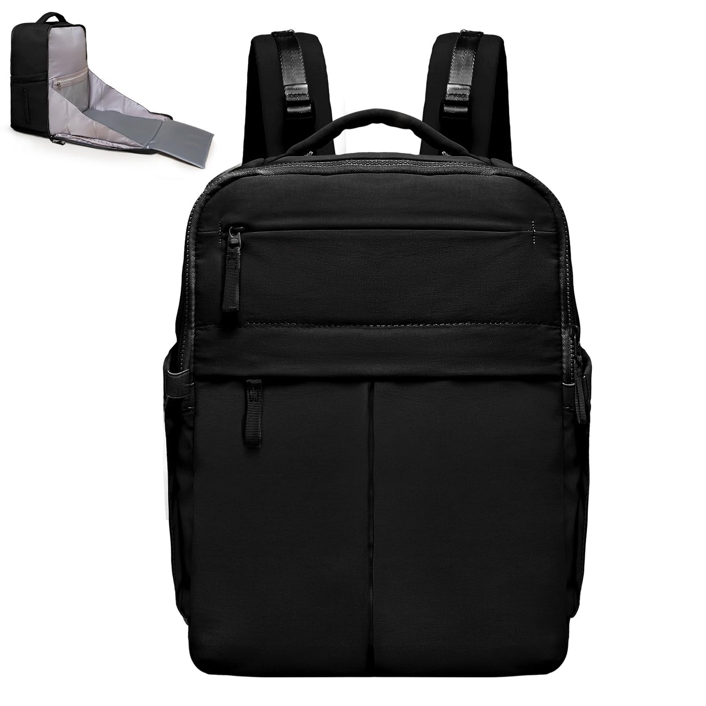 ILCOLPO Diaper Bag Backpack,Baby Bag Backpack with Changing Station,Waterproof Large Diaper Bag for Baby Boy Girls,Paaleras Para
