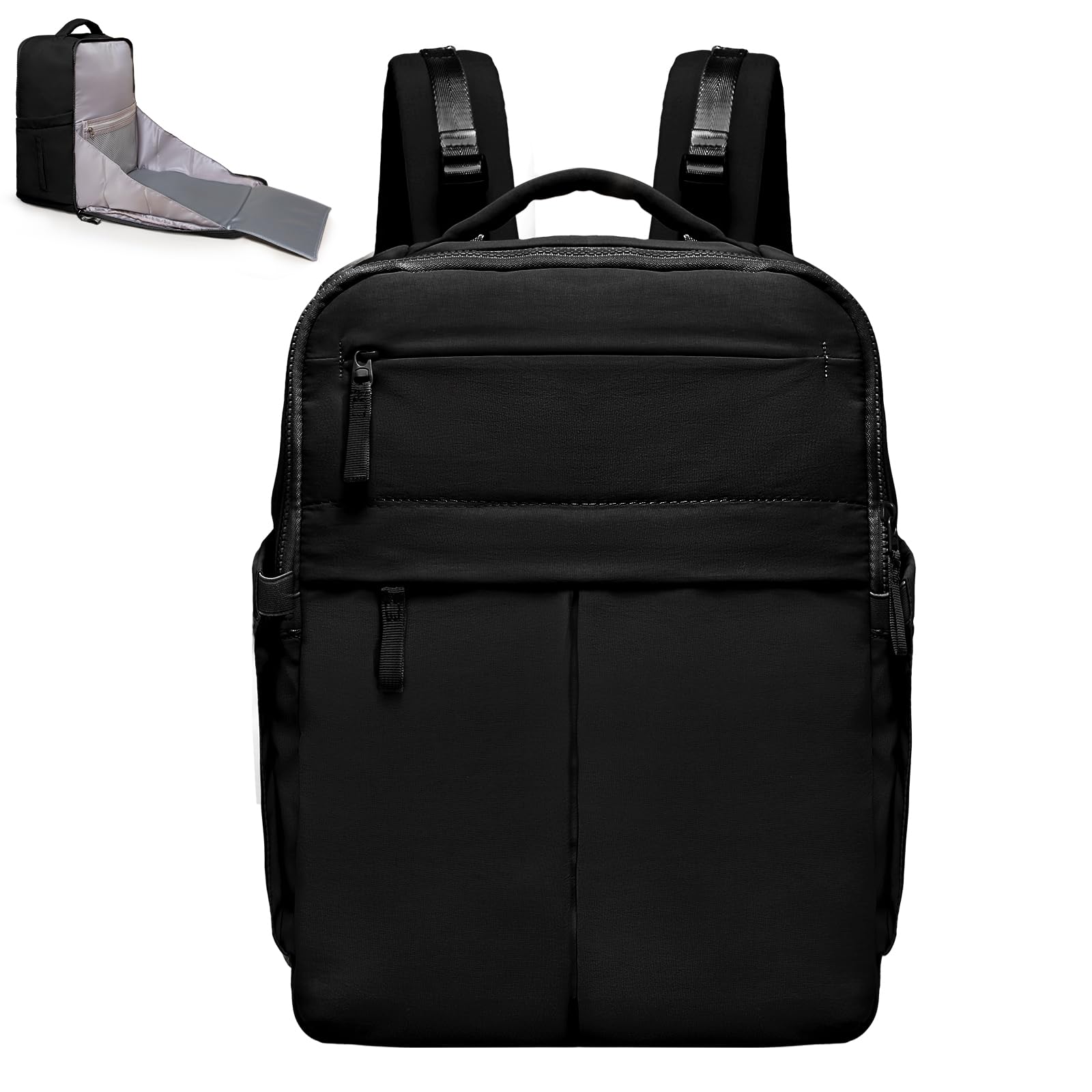 ILCOLPO Diaper Bag Backpack,Baby Bag Backpack with Changing Station,Waterproof Large Diaper Bag for Baby Boy Girls,Paaleras Para