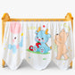 Infantbond By Fareto Super Soft Baby Blanket  Muslin Cotton with Cute Cartoon Bear Design | SkinFriendly & Lightweight | 115x1