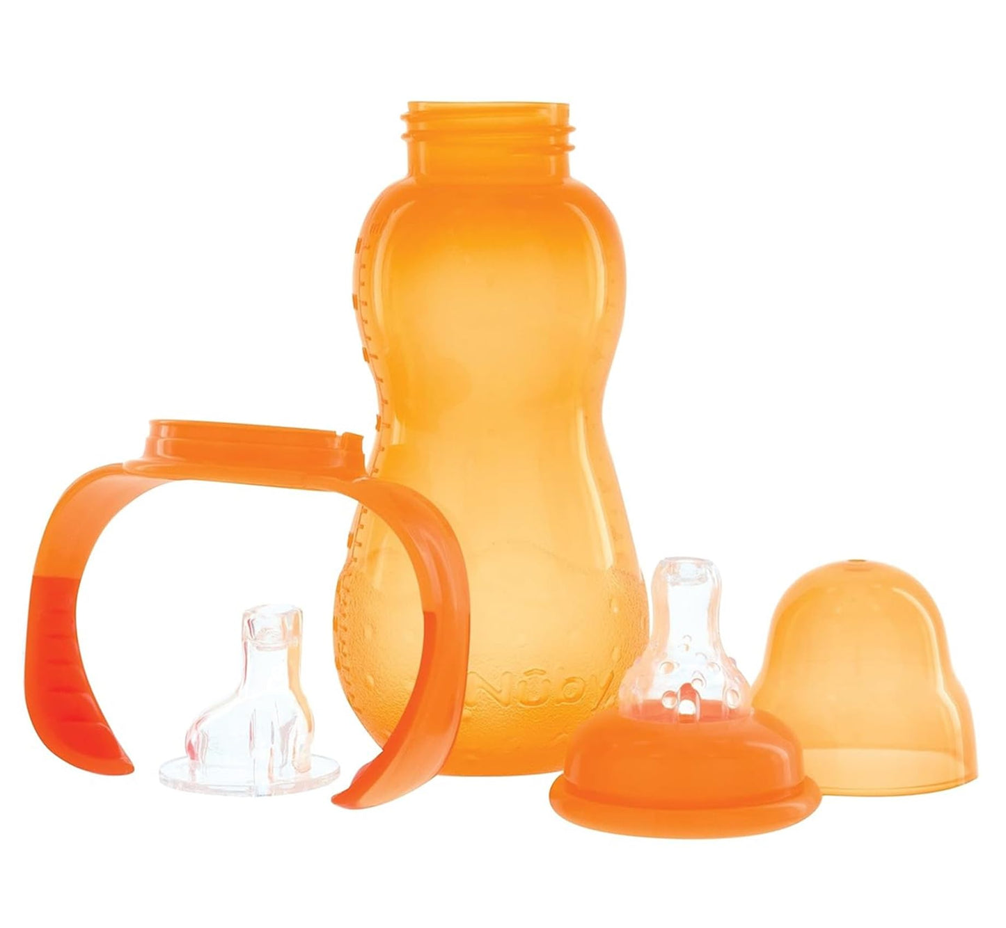 Nuby Non-Drip 3-Stages Grow With Me! Bottle 11 Ounce (3, Blue/Green/Orange)