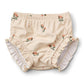 LDIOIF Infant Baby Girls Swim Diapers Washable Reusable Swimming Diaper BPA Free Swimmers Cherry Ruffle Waterproof Swim Pants