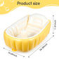 Mink Inflatable Baby Bathtub - Compact, Portable Bath Tub With Anti-Sliding Saddle Horn Seat, Ideal For Travel & Home - Suitable