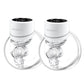 Mcadero M6 Electric Breast Pump,4 Mode & 12 Levels,Led Display, Wearable Hands-Free Breast Pump,Portable Breast Pump (White M6-N
