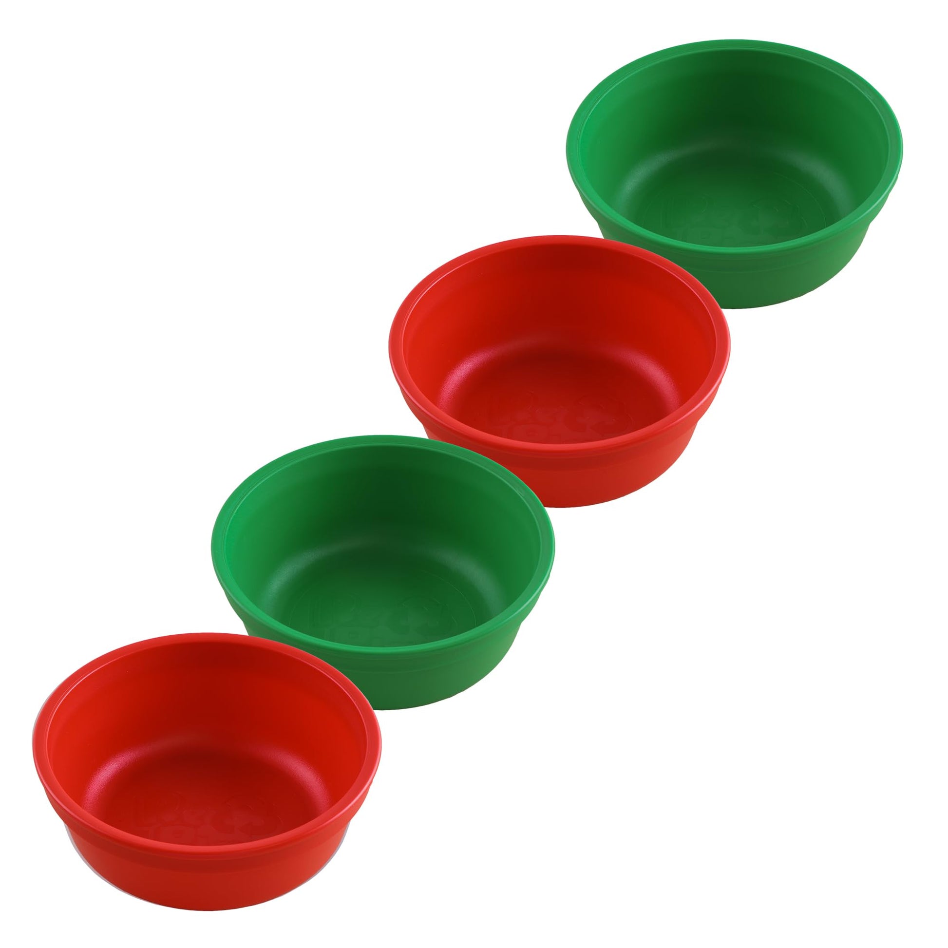 Re-Play 12 Oz. Toddler Bowls for Snack and Everyday Dining - Dishwasher and Microwave Safe - Made in USA - Set of 4-5.75 x 5.75 