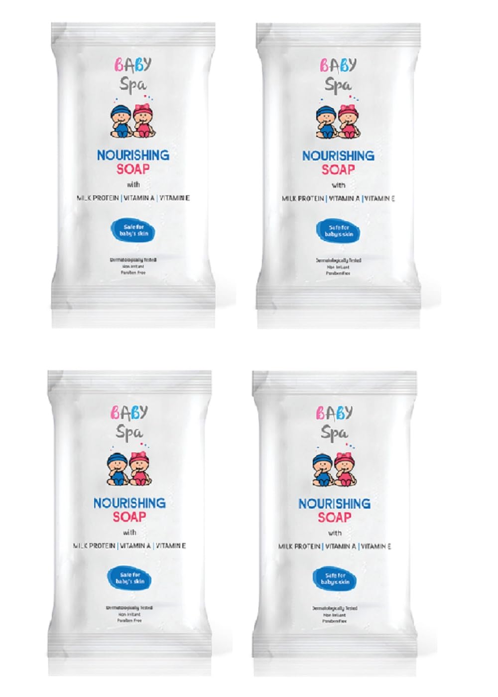 Baby Spa Nourishing Soap75G (Pack Of 4)