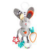 Baby Hanging Toys 0-12 Months - Interactive Stroller & Car Seat Toy with Jingle Sounds, Clinking Rings & Detachable Links | Safe