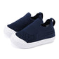 Baby Walking Shoes First Boy Girl Walker Infant Sock Tennis Mesh Sneakers Breathable 6 9 12 18 24 Months Navy Size 6-12 Months I