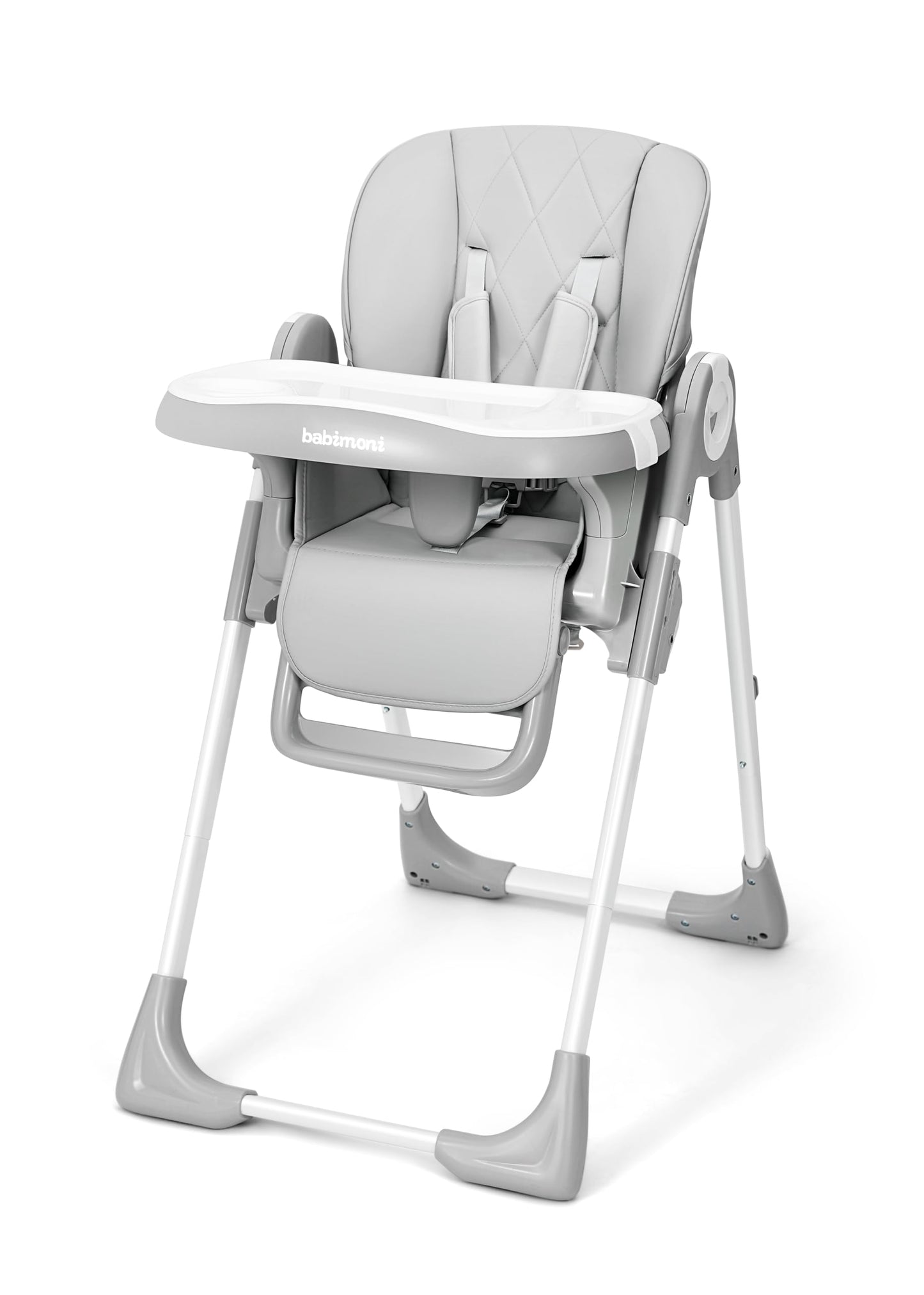 babimoni 4 in 1 High Chairs for Babies and Toddlers, Convertible Foldable Baby High Chairs, Feeding and Eating Seat Highchair wi