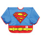 Bumkins Sleeved Baby Toddler Bib, Smock, Waterproof Fabric, Fits Ages 6-24 Months, Dc Comics Superman