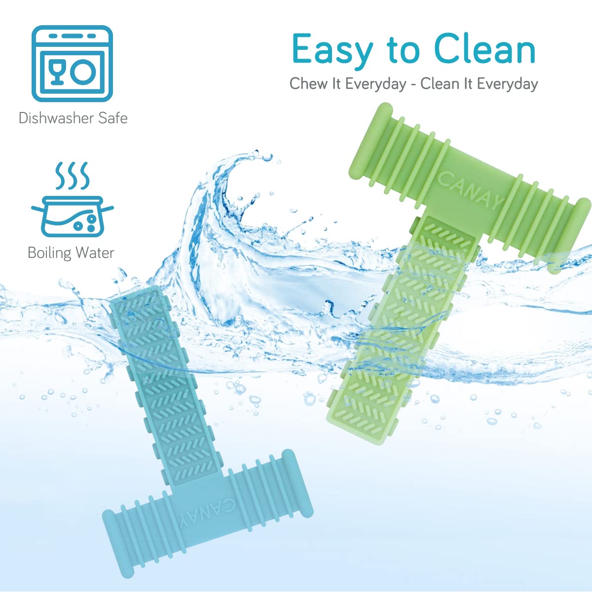 Xtra Tough Sensory Chew Toys for Autistic Children (3-12 Years Old), Teething, Oral Motor Stimulation, ADHD, SPD - Made for Mode