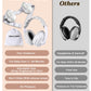 Lilian&Gema 2-In-1 Baby Ear Muffs Noise Protection, Adjustable Baby Headphones With Band, Owls Noise Cancelling Headphones For B