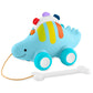 Skip Hop Dinosaur Pull Along Baby Musical Toy, 3-in-1, Explore & More