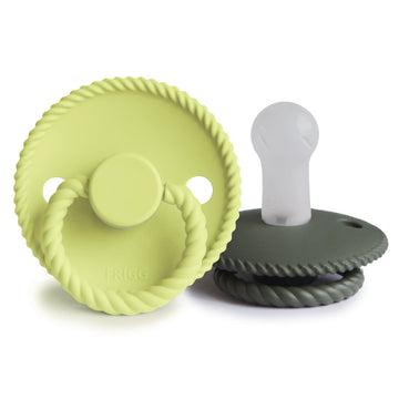 Frigg Rope Silicone 2-Pack Green Tea/Olive - Size 2