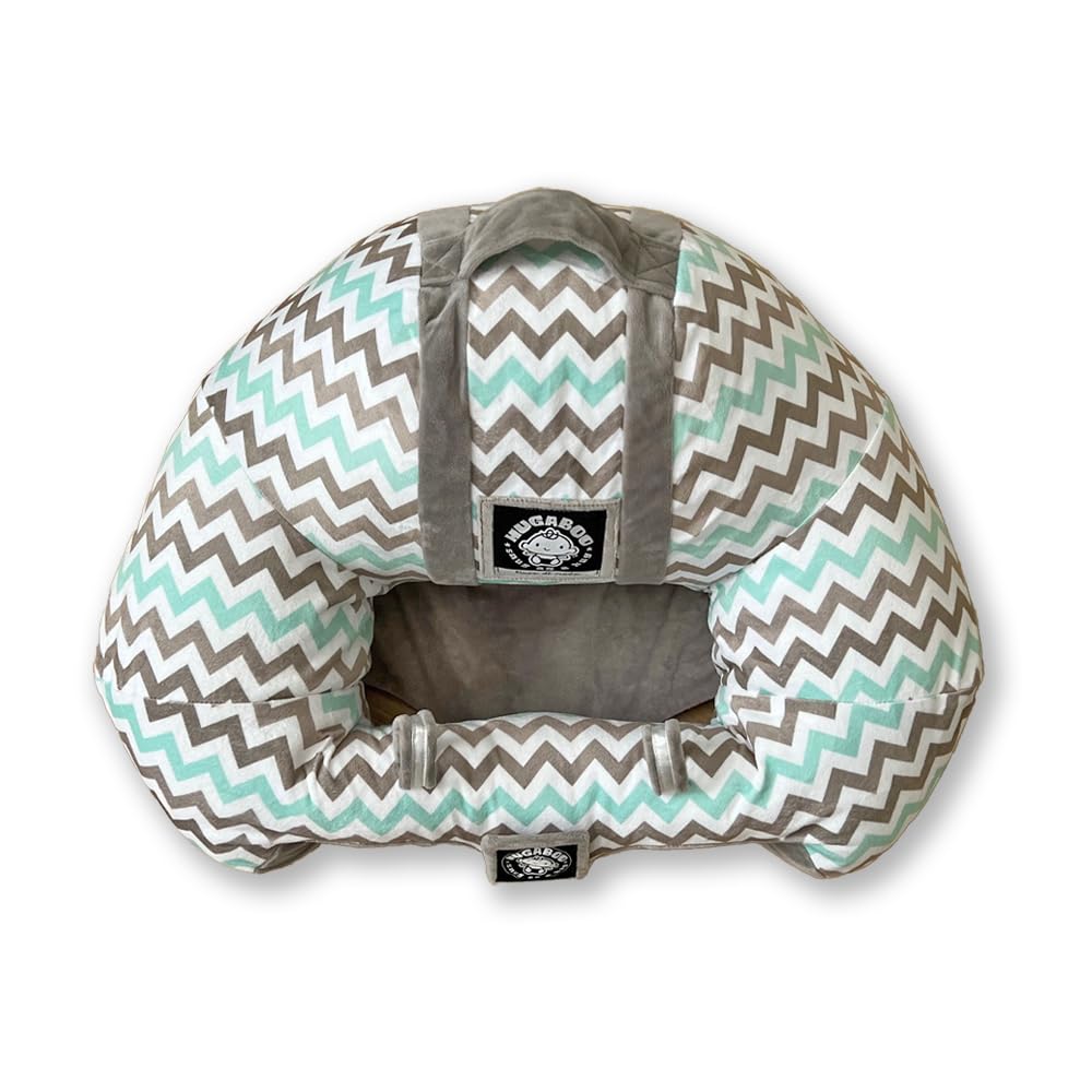 The Original Hugaboo Infant Sitting Chair | 2Nd Edition | Blue Chevron