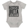 Brisco Brands Straight Outta Superhero Baby Romper Boys or Girls