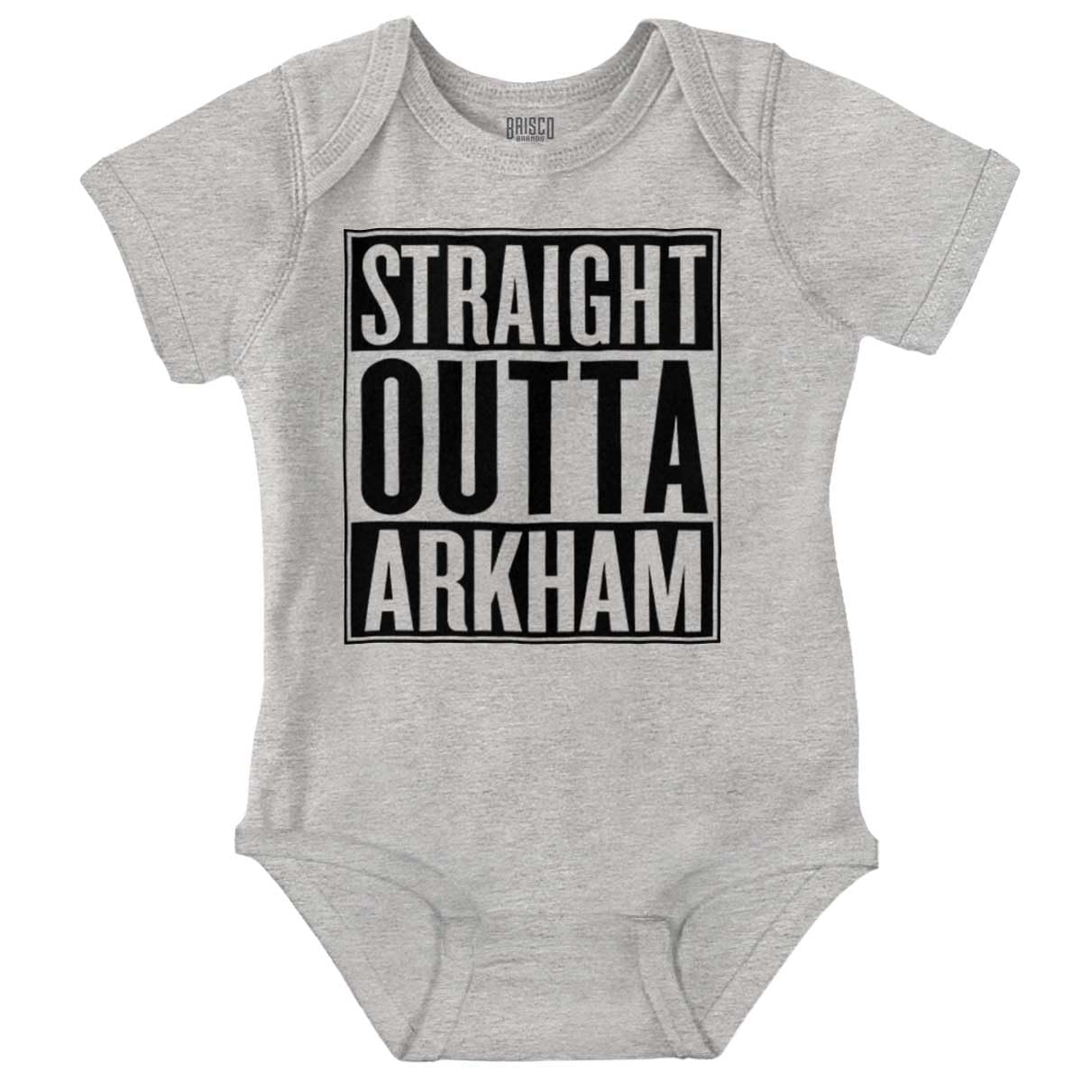 Brisco Brands Straight Outta Superhero Baby Romper Boys or Girls