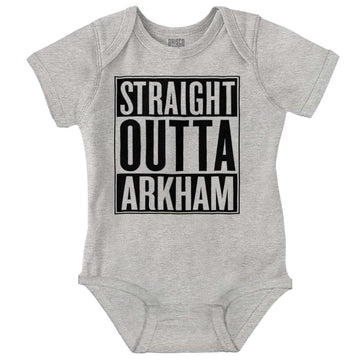 Brisco Brands Straight Outta Superhero Baby Romper Boys or Girls