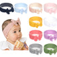 Baby Girl Nylon Headbands Newborn Infant Toddler Hairbands Knotted Children Soft Headwrap Hair Accessories