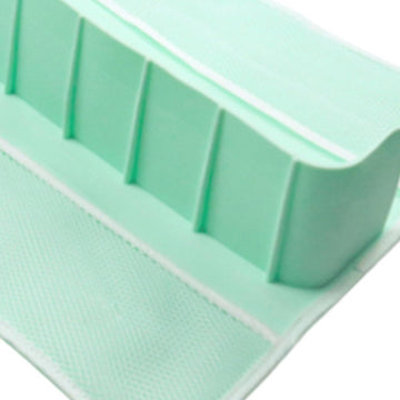 SNAPPSY Bathtub Splash Guard Silicone Sturdy Toy Organizer for Bathroom Bathtub Baby Green 60x40x10cm