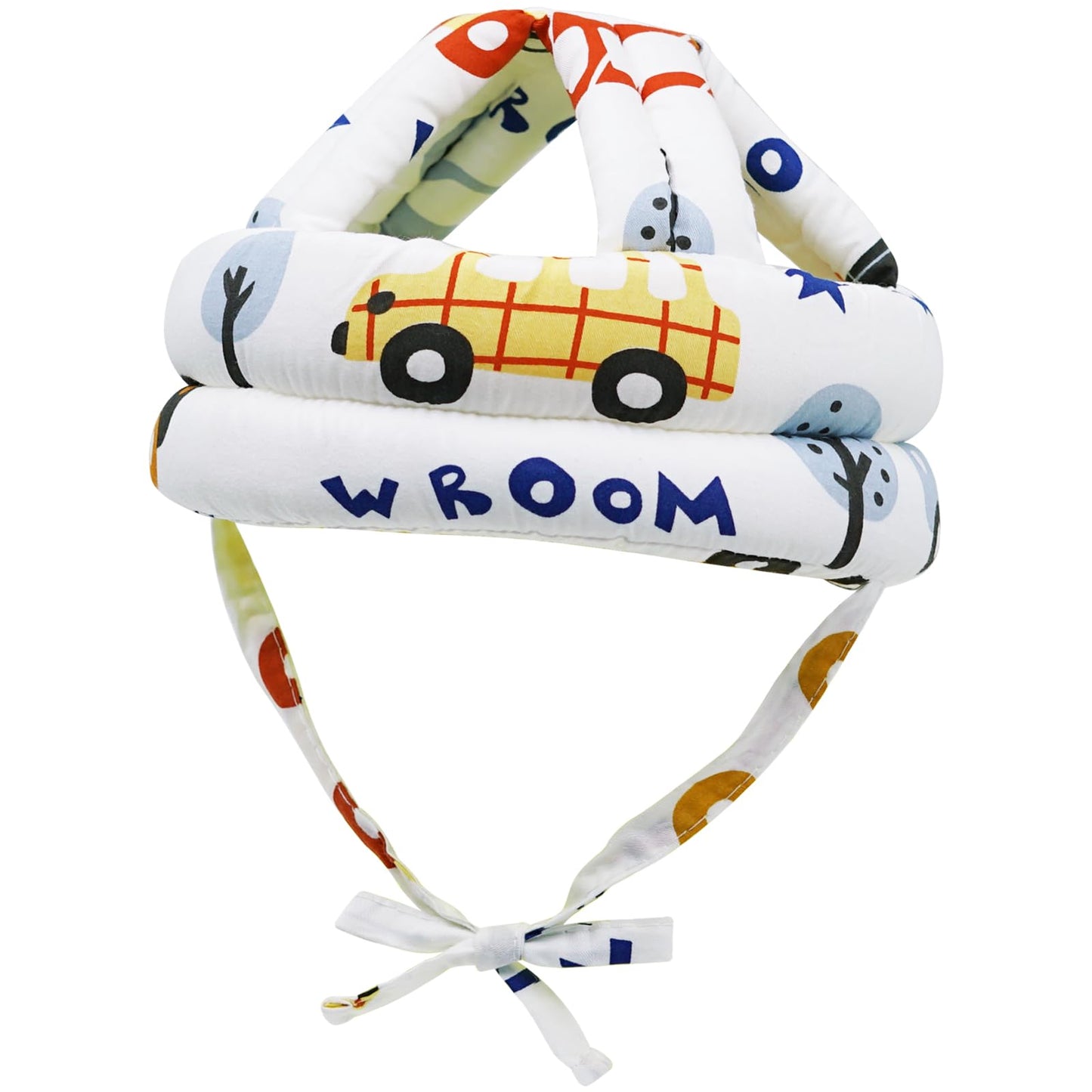 Adjustable Infant Baby Safety Helmet Toddler Safety Head Protector Cap Soft Cotton Cushion for Crawling Walking, A Bump-Free Saf
