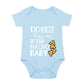 Funny Baby Bodysuit Nacho Baby Infant Newborn Do Not Kissme If Im Nacho Unisex Romper, Blue, 6 Months