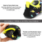 Hiitave Girls Swim Water Shoes Non-Slip Quick Dry Barefoot Beach Aqua Pool Socks For Boys Kids Toddler Black/Dinosaur 3.5-4 M Us