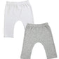 Bambini Infant Pants - 2 Pack White