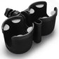 Accmor Stroller Cup Holder With Phone Holder, Universal Cup Holder For Uppababy Nuna Doona Strollers, 2-In-1 Bottle Phone Holder
