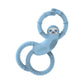 Dr. Browns Flexees Blue Sloth, Soft 100% Silicone Baby Teether, BPA Free, 3m+