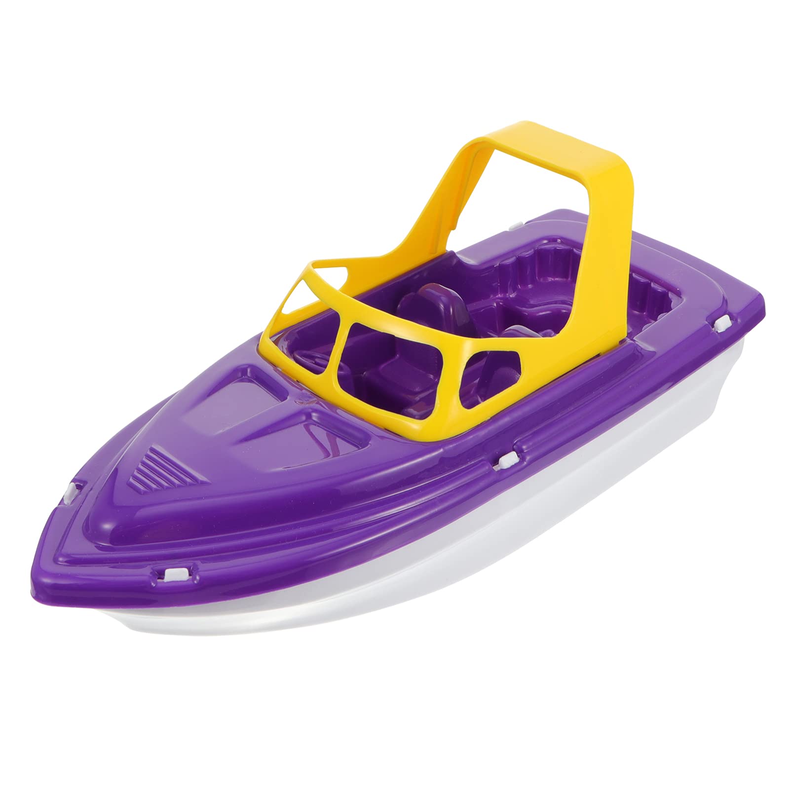 TOYANDONA 1pc for Fishing Plastic Bathtub Girls Bath Playthings Funny Toy, Playing Pool Summer Birthday Toddler Speedboat Beach 