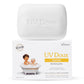 Uv Doux Junior Moisturizing Bathing Bar | 4 Ceramides Complex With Shea Butter, Almond Oil & Kokum Butter | Syndet Bar For Dry, 
