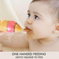 Matyz 2 Pcs Silicone Baby Food Dispensing Spoon (Pink, 4Oz/120Ml) Squeeze Feeder With Spoon - Spoon Bottle For Baby - Baby Spoon