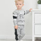 Menglang Toddler Boy Clothes Long Sleeve Pullover Sweatshirt Top Jogger Pant Set 2 Piece Outfit 2T 3T Boy Clothes