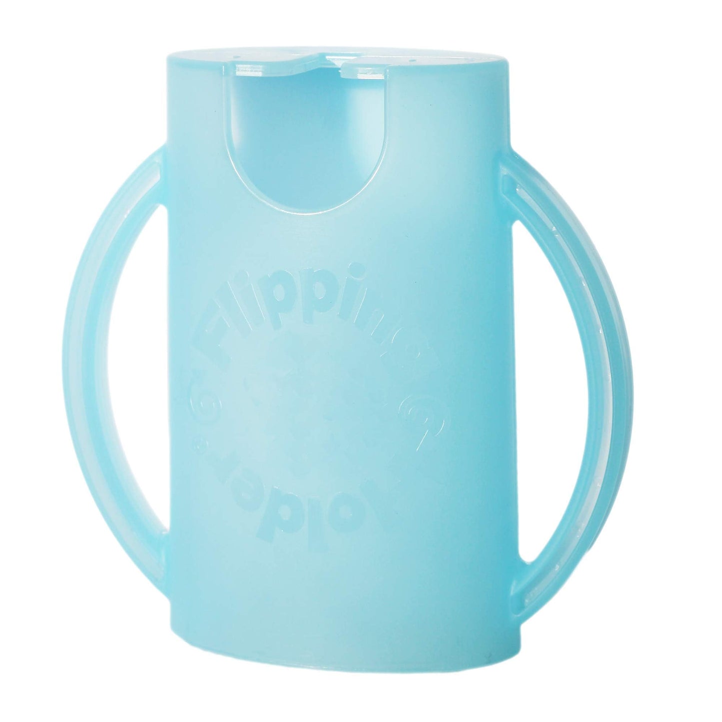 Squeeze Proof Flipping Holder For Food Pouches & Juice Boxes - Universal Multipurpose Design - Prevent Messes & Support Self-Fee