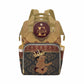 M Yescustom Personalized Diaper Bag, Vintage Custom Brown Crown Prince Diaper Bag With Name, Waterproof Diaper Bag Backpack Momm