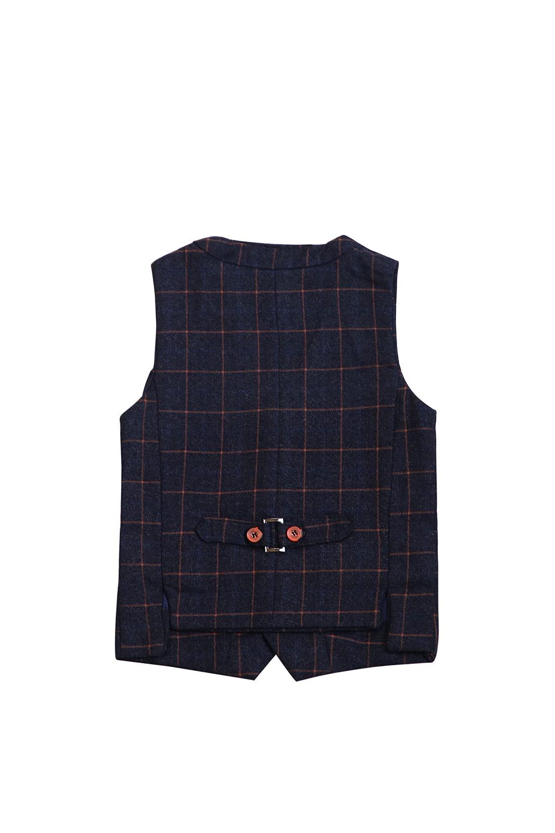 Taojian Baby Vintage Style And Wedding Tuxedo Waistcoat Outfit Suit (As1, Age, 3_Years, Dark Blue)