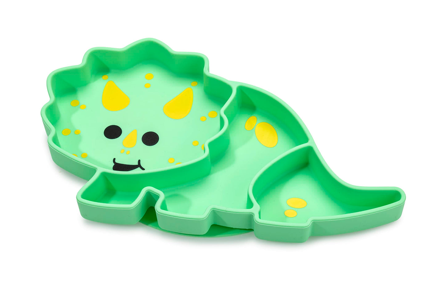 melii Silicone Suction Plate for Babies & Toddlers | Divided Baby Led Weaning Plate, BPA-Free, Non-Toxic, Dishwasher & Microwave