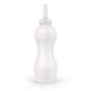Bess Calf 2Qt Nursing Feeding Bottle: Leak-Free, Non-Collapsing, With Clear Screw-On Nipple
