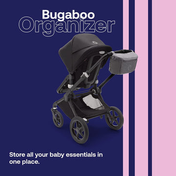Bugaboo Organizer - Compact Size Multipocket Diaper Bag - Universal Compatible With Any Stroller - Attaches To The Handlebar - M