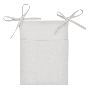 CALANDIS Baby Crib Cot Hanging Storage Bag Diaper Storage Toy Diaper Bag Light Grey | Storage Bags | Home Organization | Househo