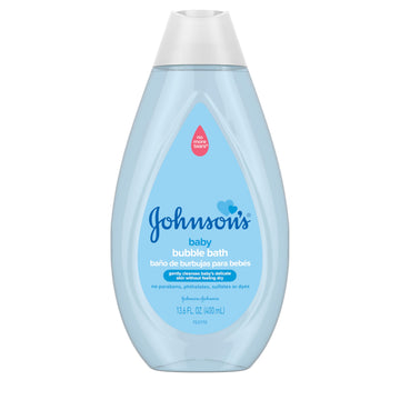 Johnson'S Baby Bubble Bath For Gentle Baby Skin Care, Paraben-Free, Pediatrician-Tested, Hypoallergenic, Tear-Free, Dye-Phthalat