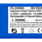 Lp Replacement Battery For Infant Optics Dxr-8 Pro Battery Sp 554478 2800Mah 3.7V Lithium Ion Battery Video Monitor Battery (Not